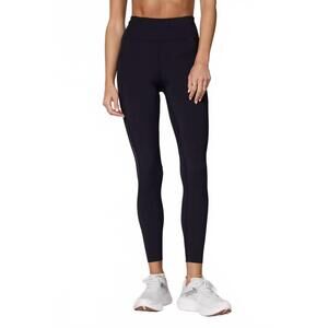NEW MPG SPORT women's high rise run tight leggings in black